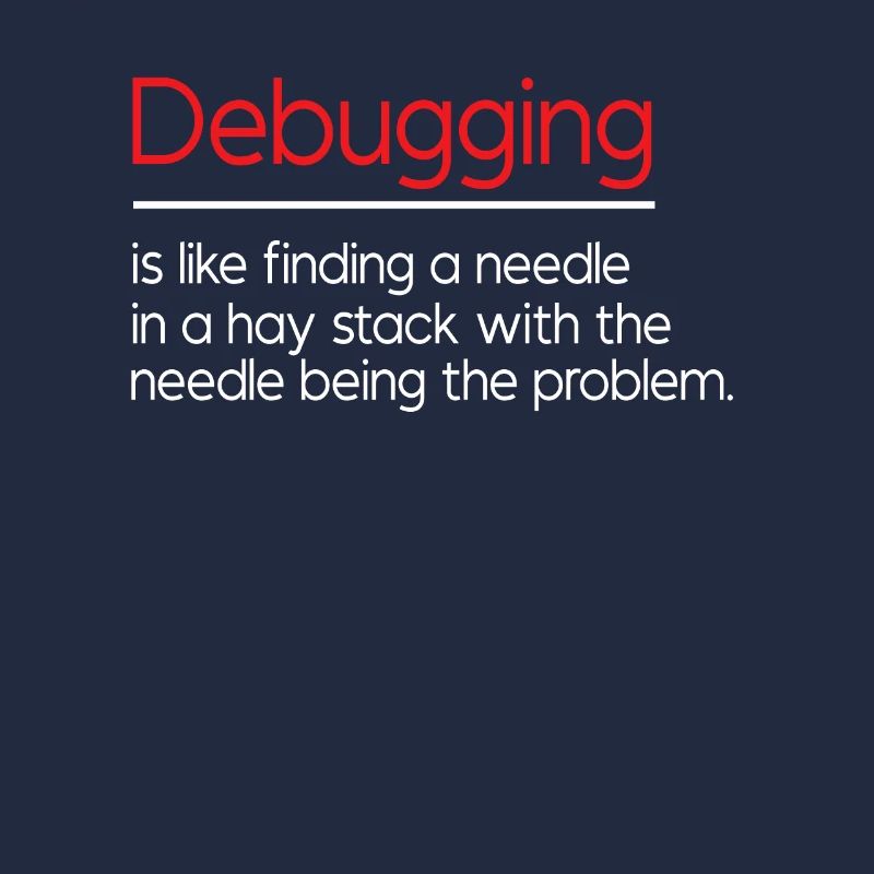 Lustiges Debugging-design