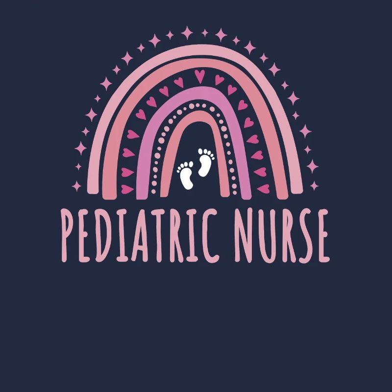 Kinderkrankenschwester Regenbogen