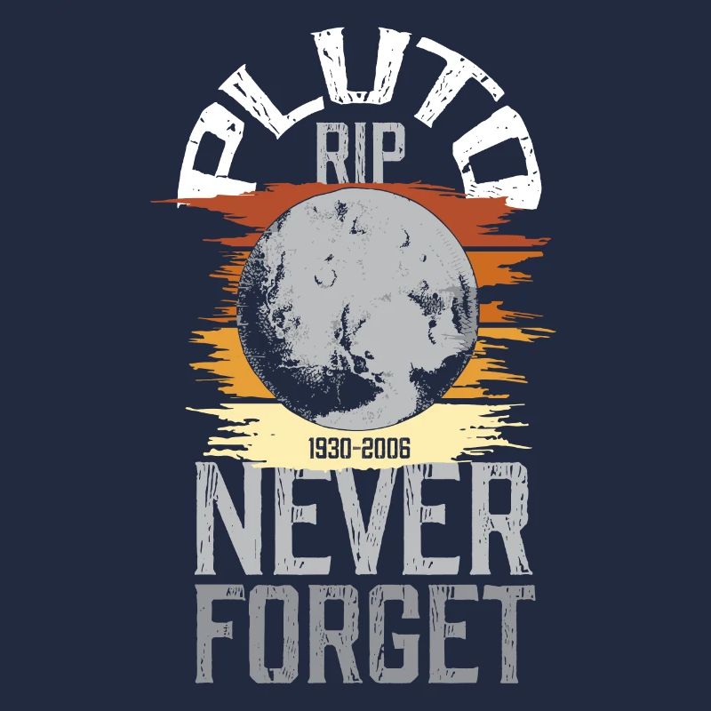 Sonnensystem Pluto RIP Niemals Vergessen