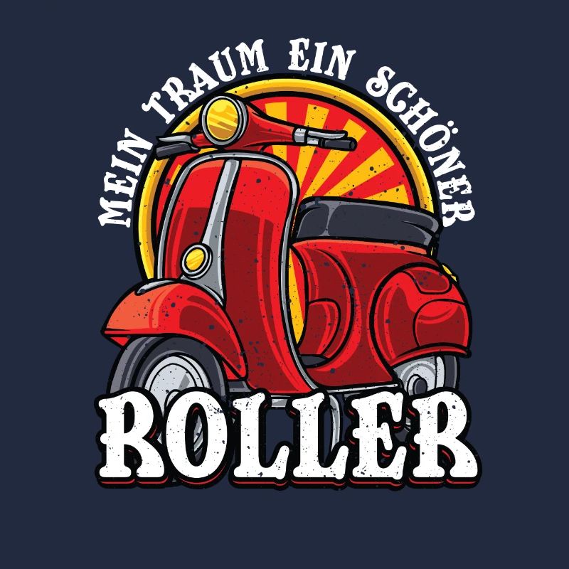 Roller Traum Motorroller Scooter Geschenk