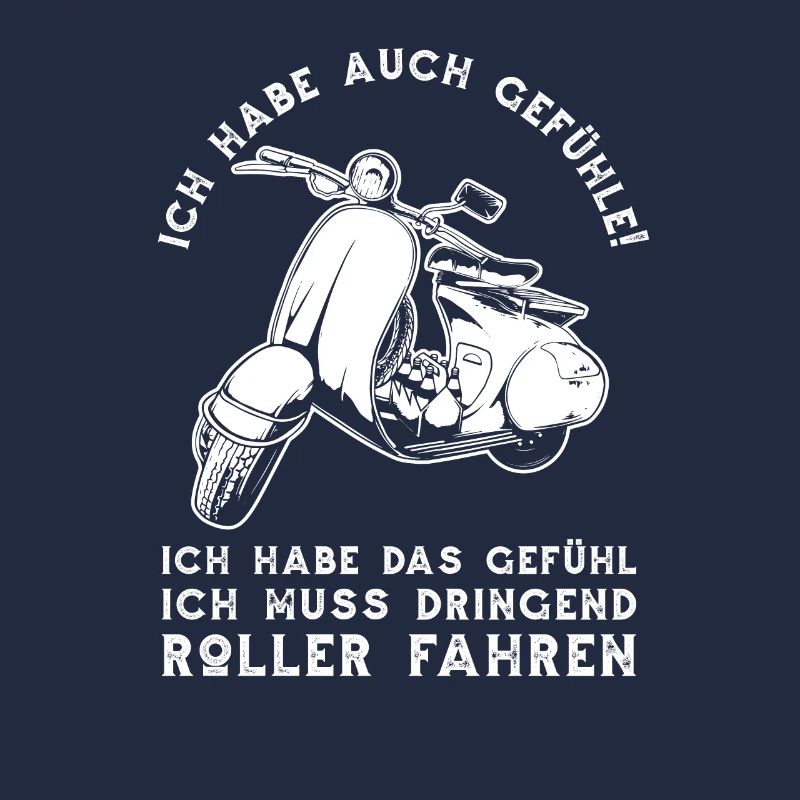 Roller Gefühle Motorroller Scooter Geschenk