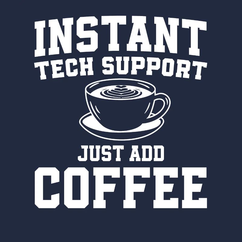Support technique Amateurs de café Sysadmin Humour