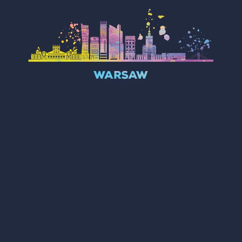 Varsovie Skyline Varsovie