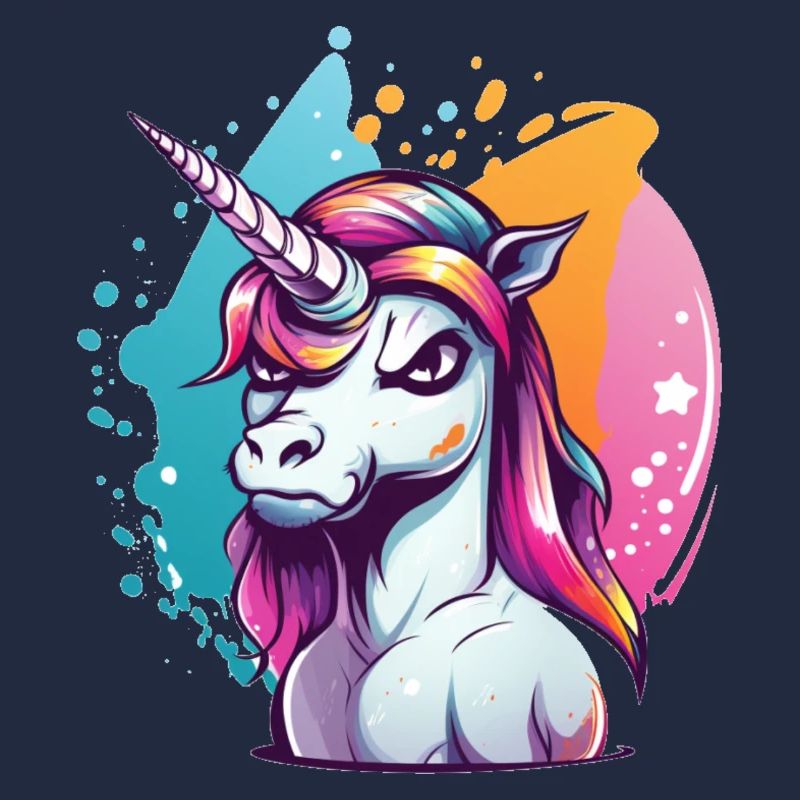 Licorne grincheuse