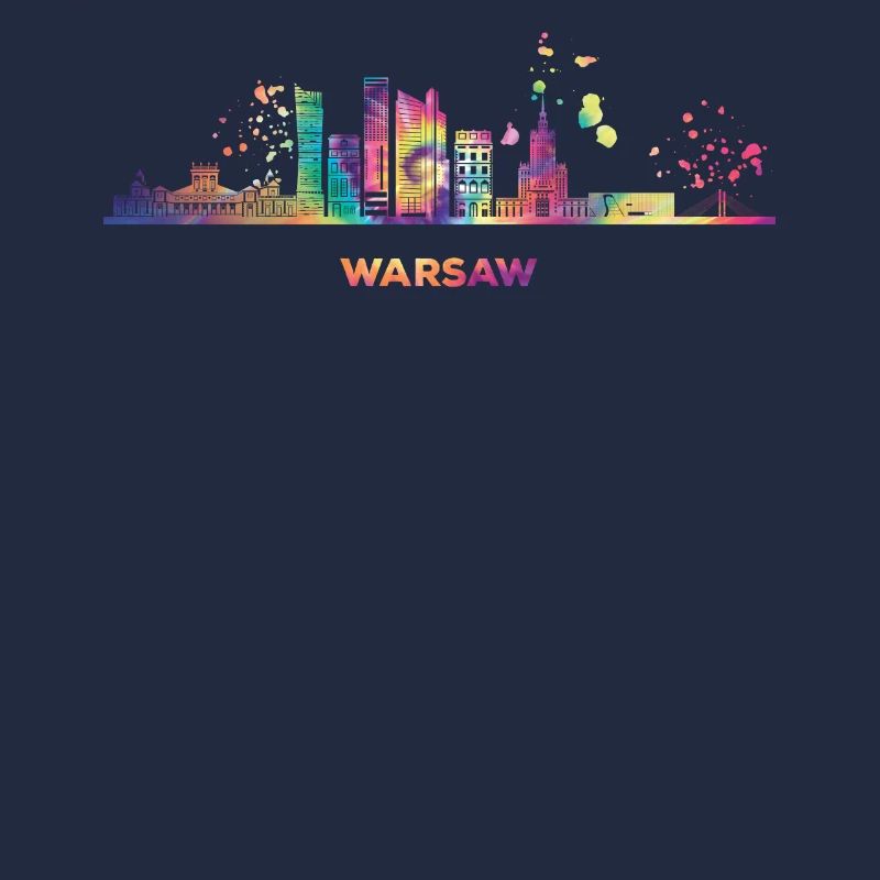 Varsovie Skyline Varsovie