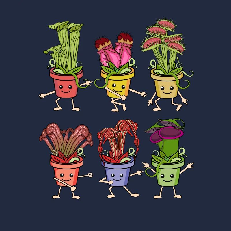 Carnivorous plants Venus flytrap