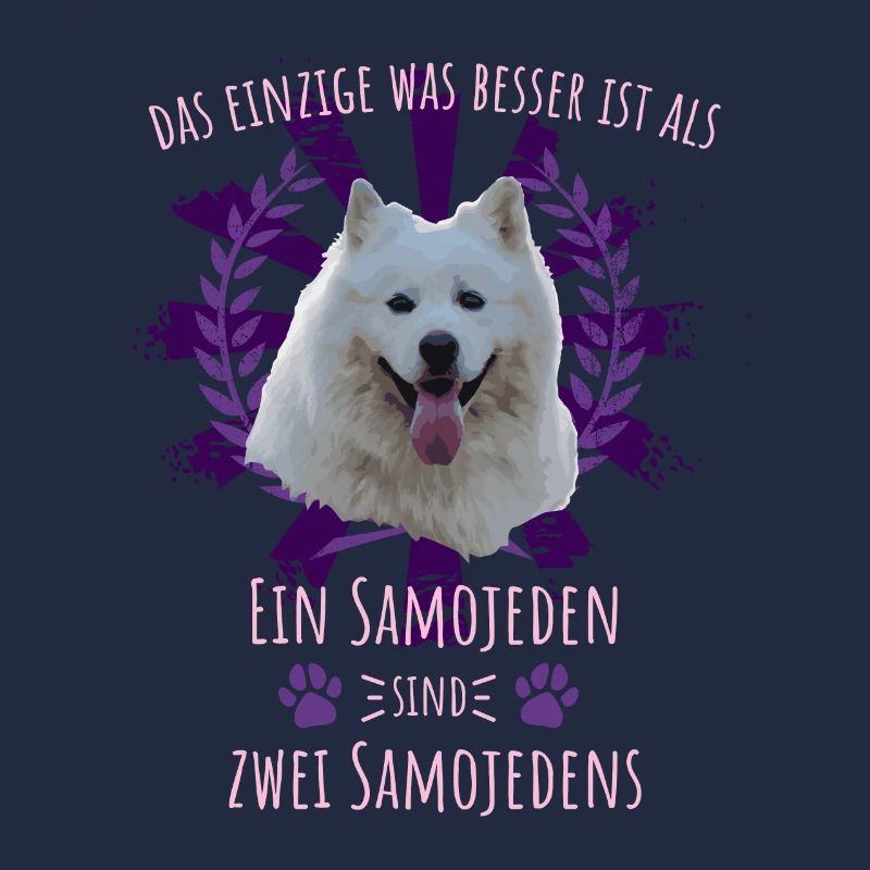 Zwei Samojede sind besser als einer