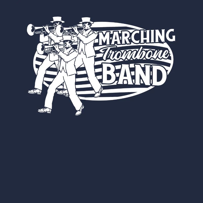 marching band, trombone, brass band, trombone