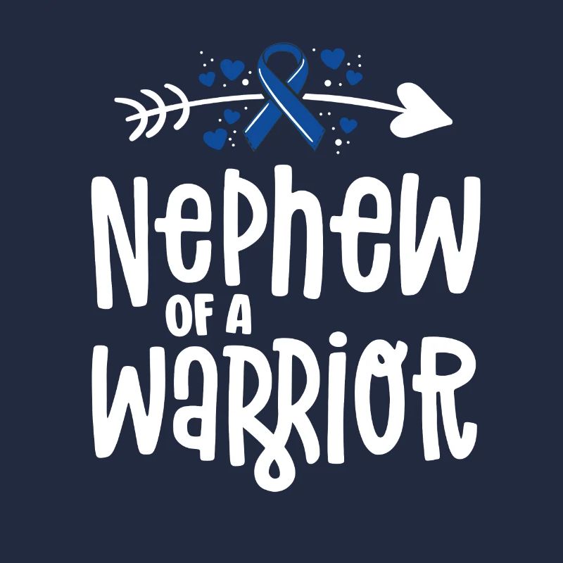 Neffe eines Krieger-Support-Teams Darmkrebs