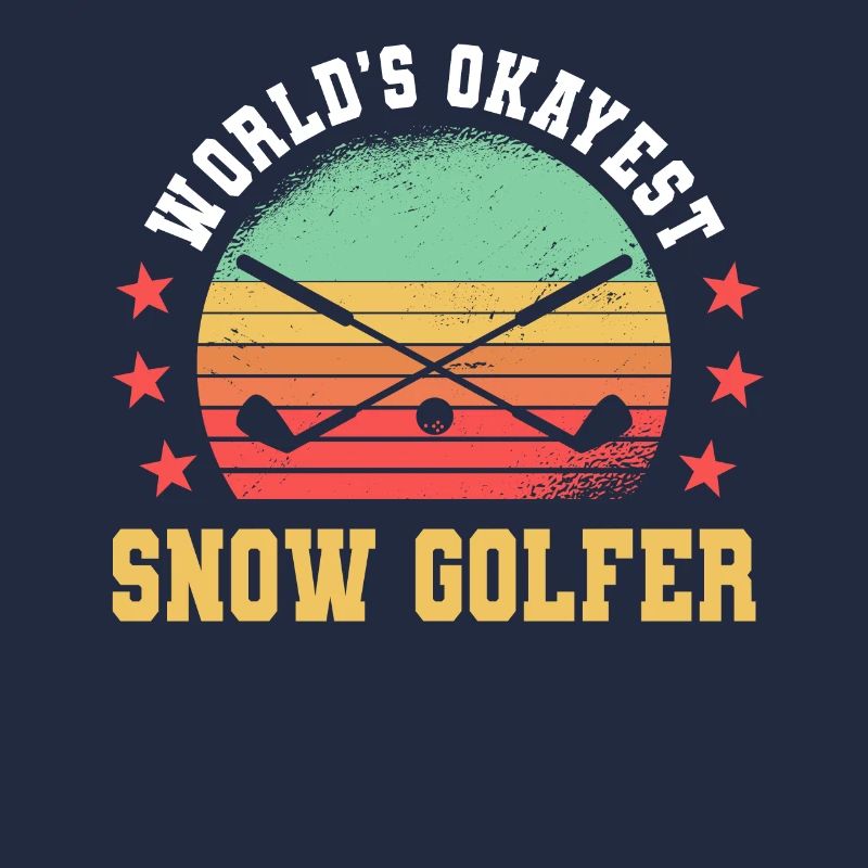 Funny Snow Golf Gift