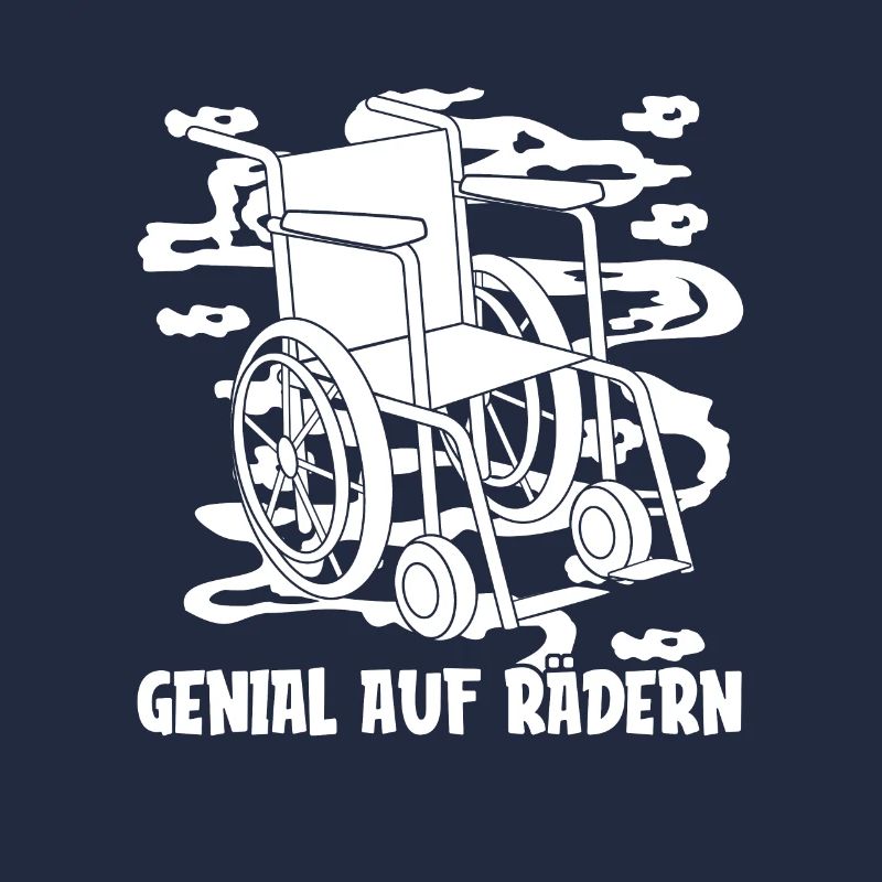 Rollstuhl Rollstuhlfahrer Witzig