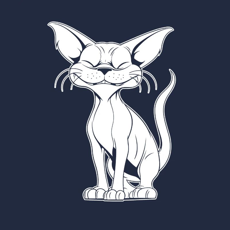 Sourire de chat Sphynx