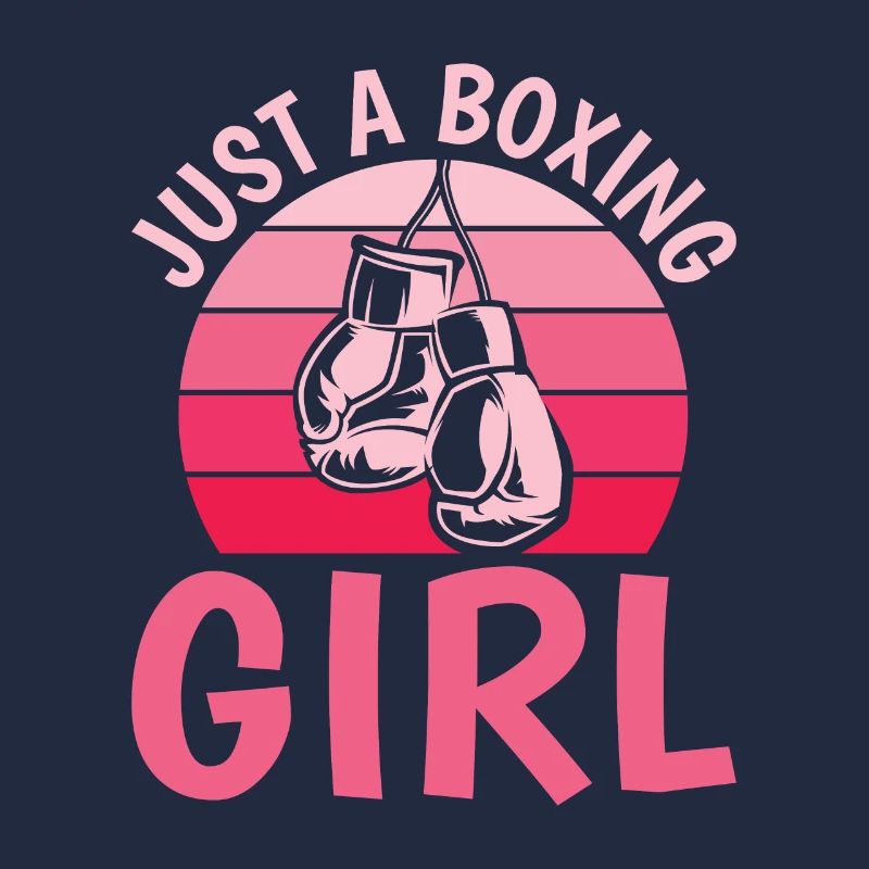 Boxen Boxer juste une boxeuse