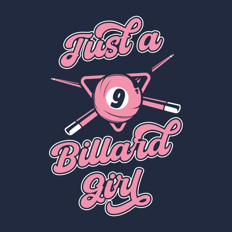 Billard, juste une fille de billard