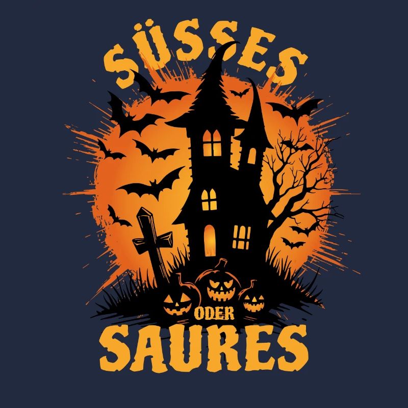 Halloween Geisterhaus - Süßes oder Saures