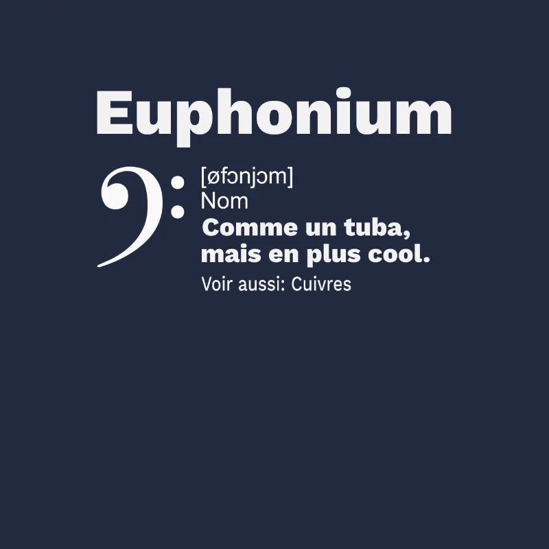 Euphonium Lexique Définition Clef d'ut Cuivres