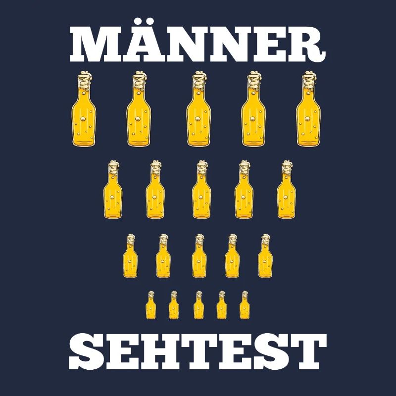 Bier Männer Sehtest Bier Spruch