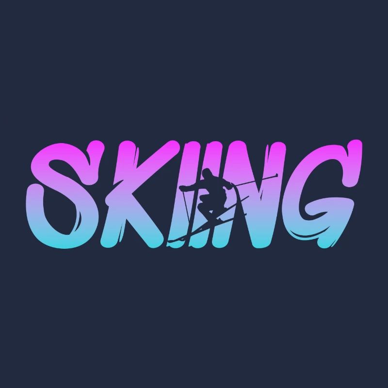 skiing