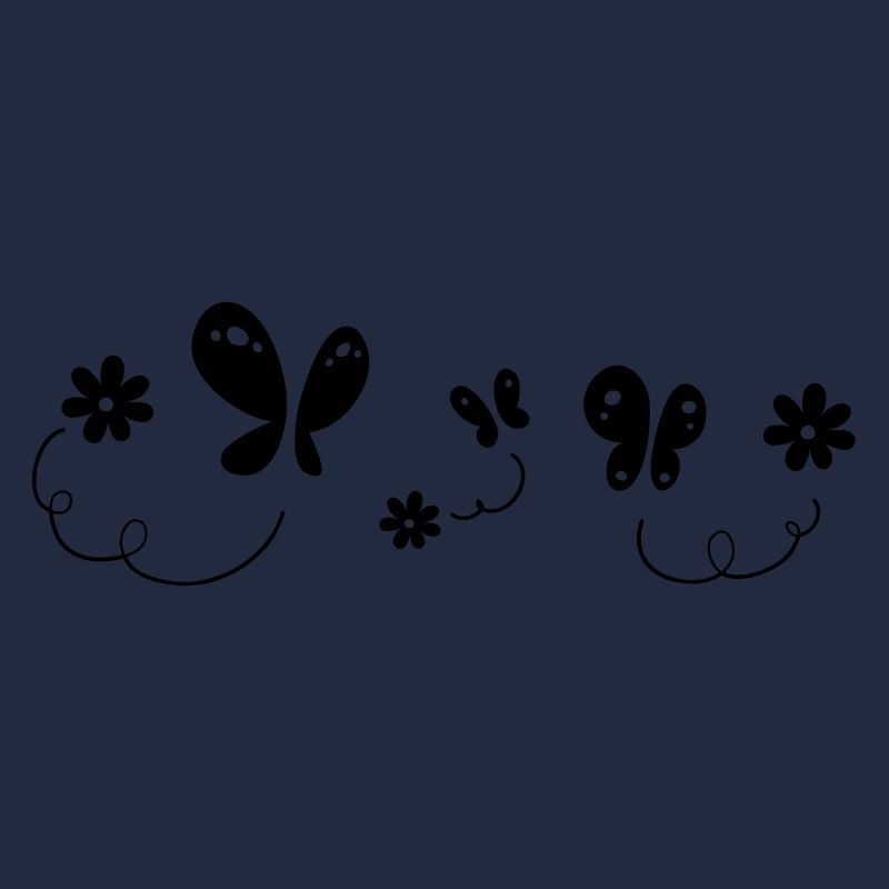 Fleurs et papillons