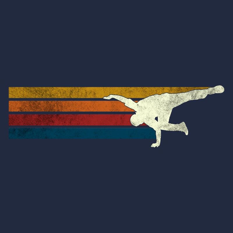 Retro Breakdance Breakdancer