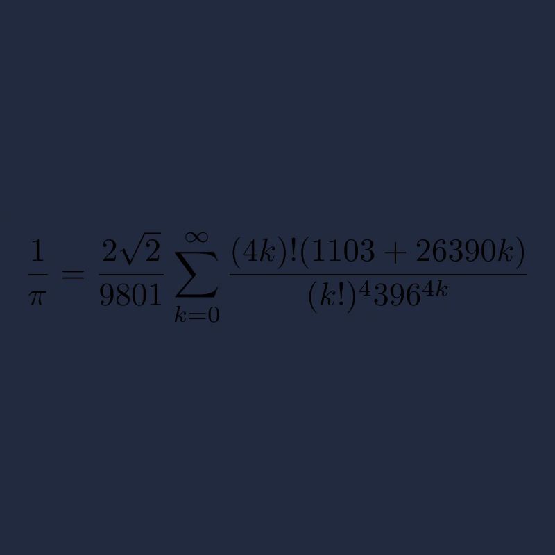 Ramanujan Pi Formel