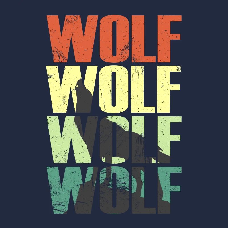 Wolf Wlfe Wolfsrudel Geschenk