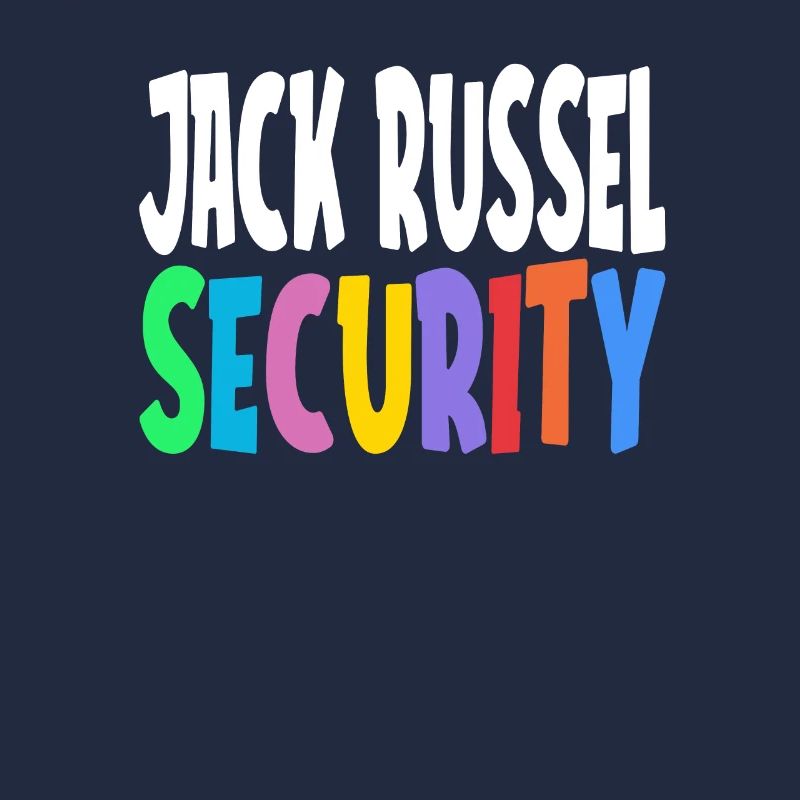 Jack Russel security service dog saying gift