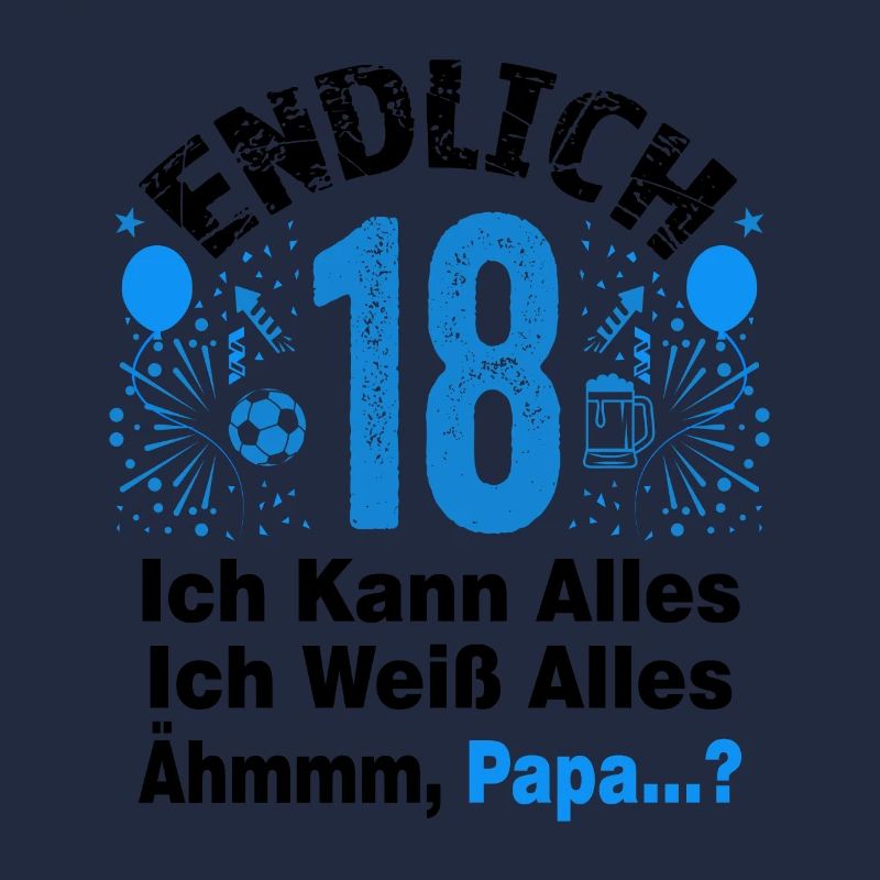 18 Geburtstag Junge Geschenk lustig 18. Ehrentag