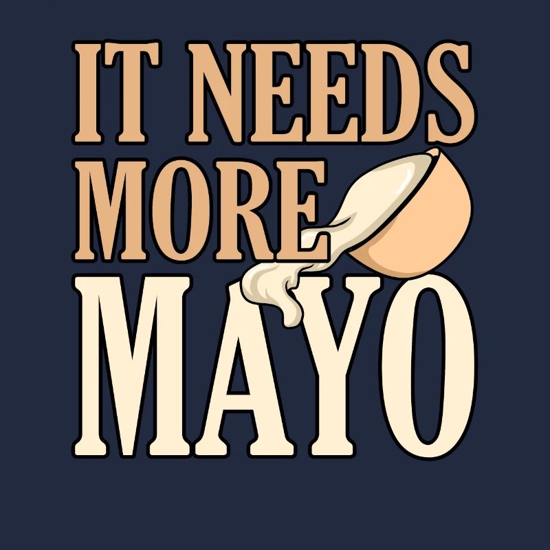 Essen Sie Mayonnaise geschenk