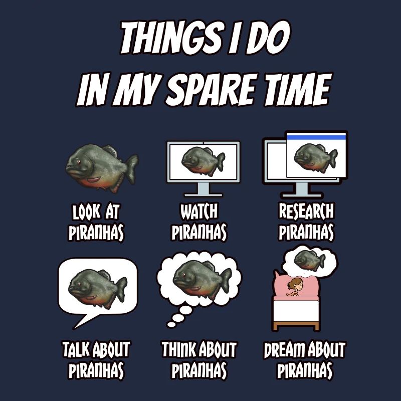 Piranha Geschenk