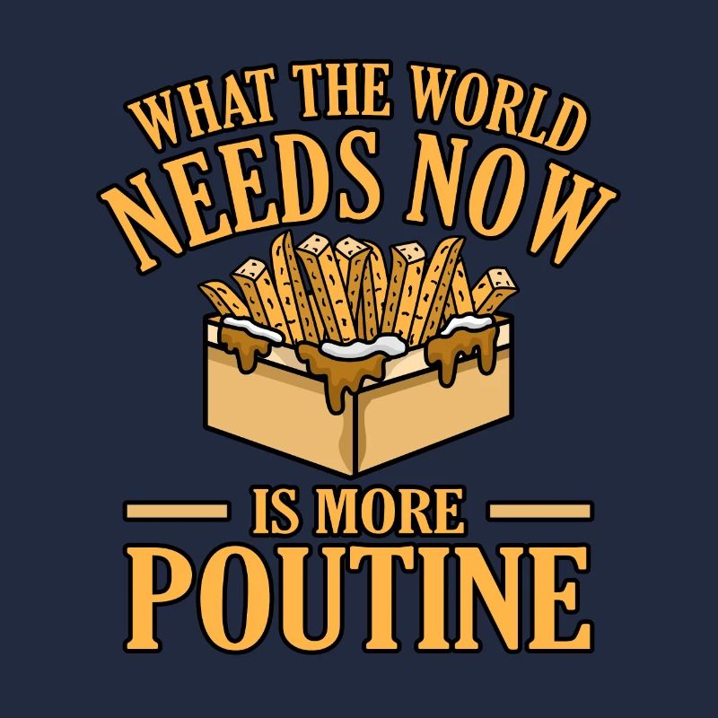 Poutine Kanadisches Fastfood