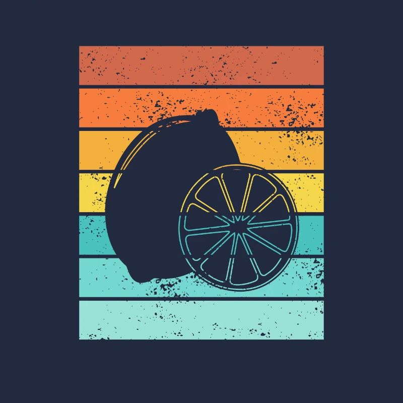 Lemon Fruit Lover Retro Lemonade Gift idea