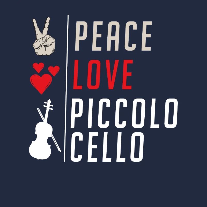 Joueurs d’instruments de musique de violoncelle Piccolo