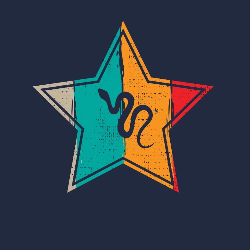 Snake Retro Reptile Python Gift idea