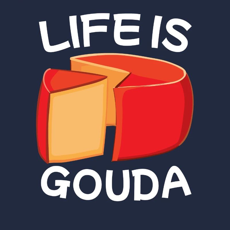 Morceau de fromage Gouda