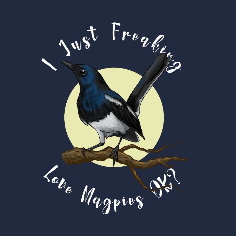 Ich liebe Elstern einfach verdammt noch mal.