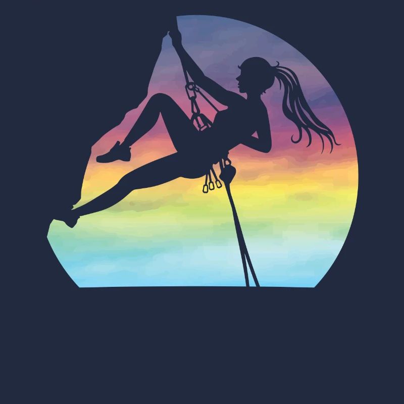 Klettern wie ein Mädchen Frauen Klettern Bouldern