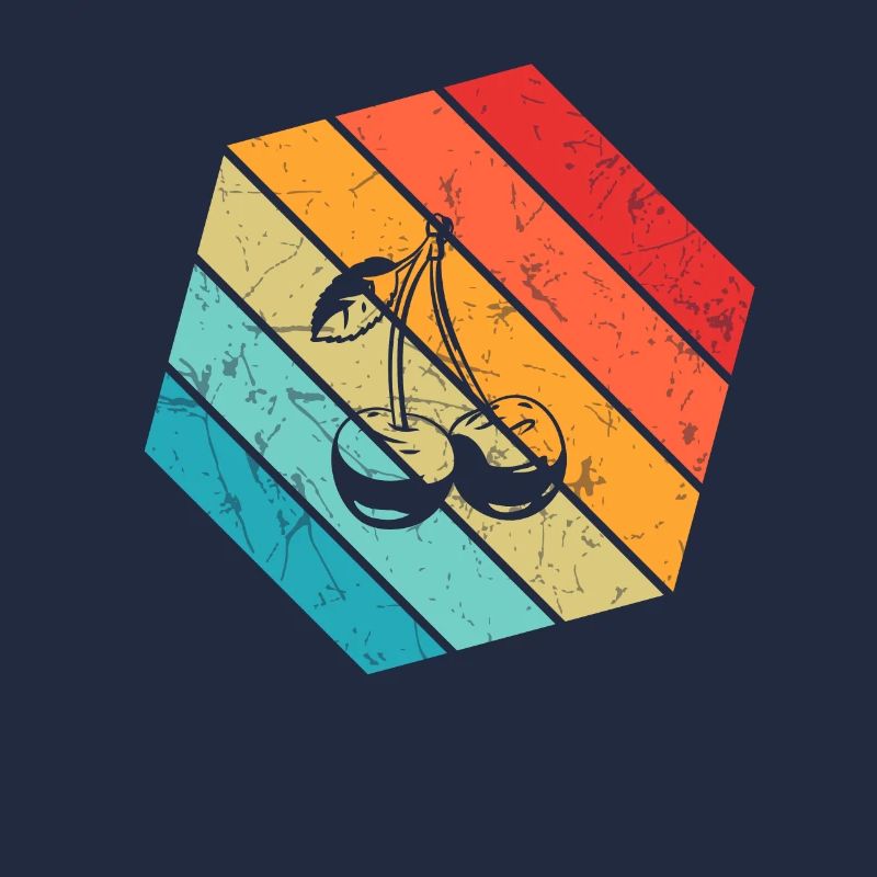 Cherry Retro Fruit Fruit Cherries