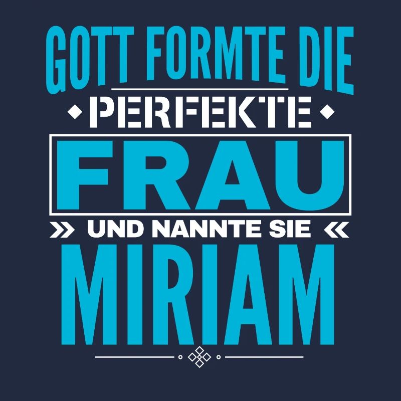Miriam Name Design