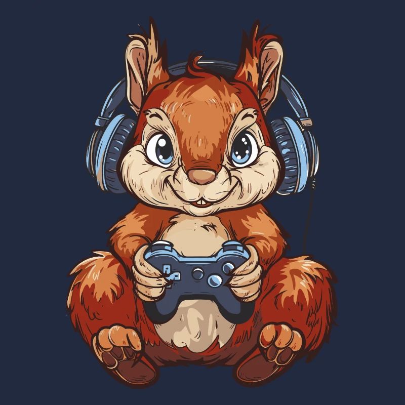 Eichhörnchen Videospiel