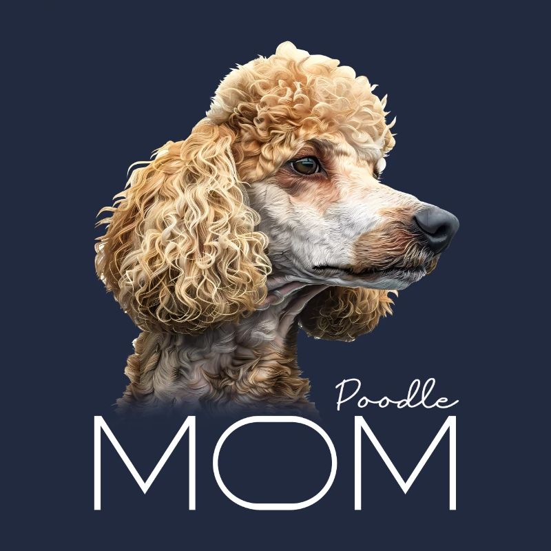 Caniche Caniche Maman Caniche
