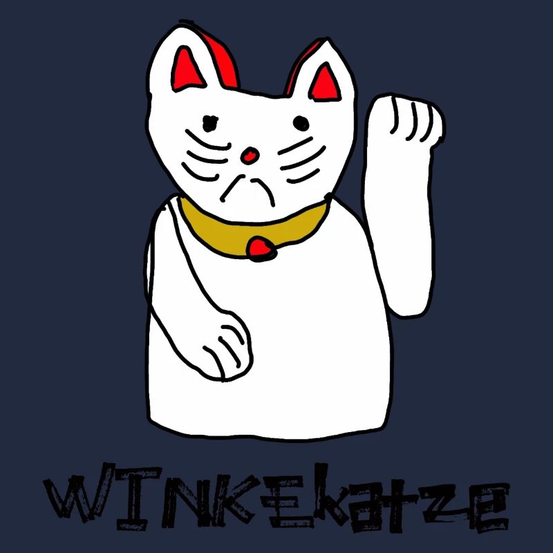 winke katze glück design