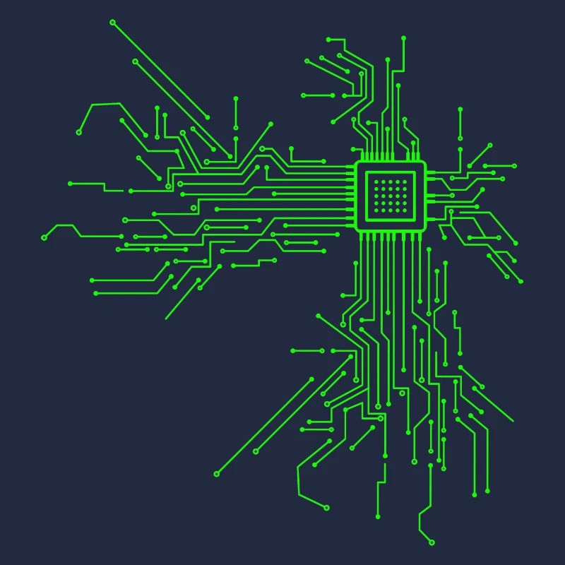 Cpu computer nerd informaticien programmeur "
