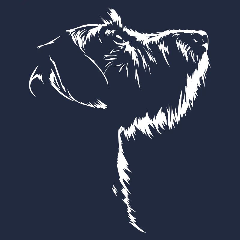 Teckel à poil dur Silhouette Chien Chien Wilsigns