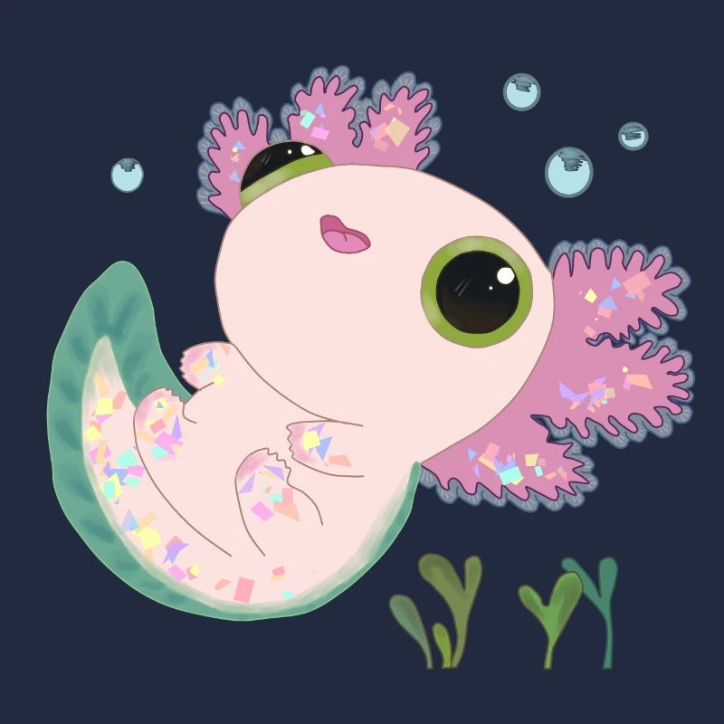 Süßes Axolotl