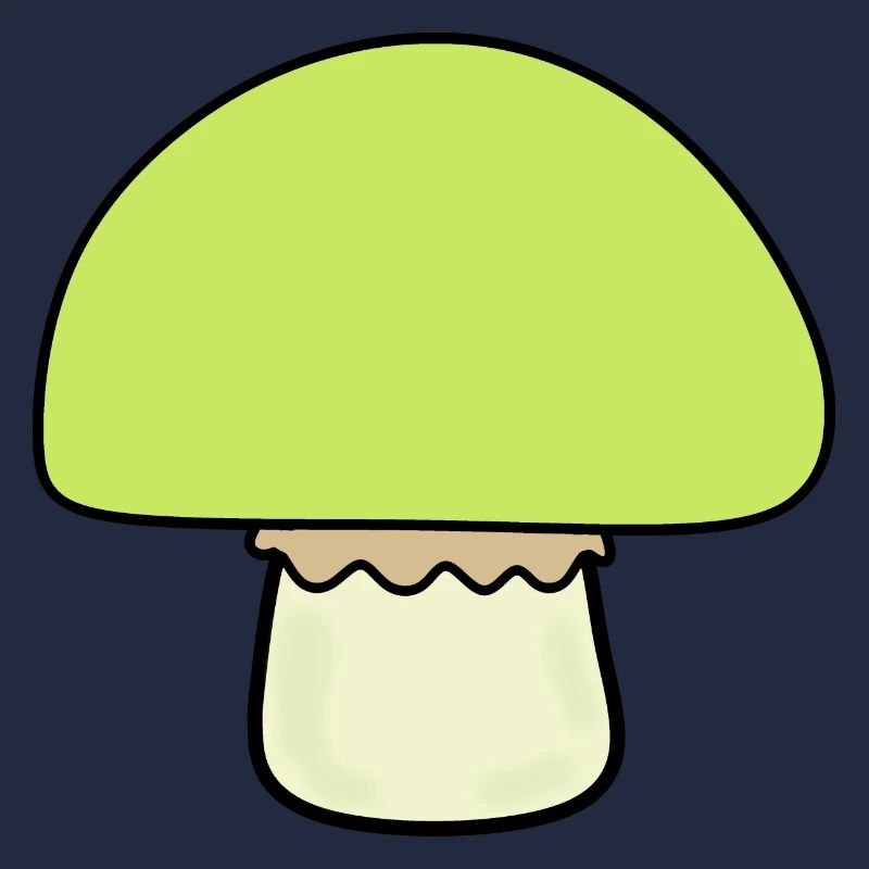 Champignon vert, champignons verts