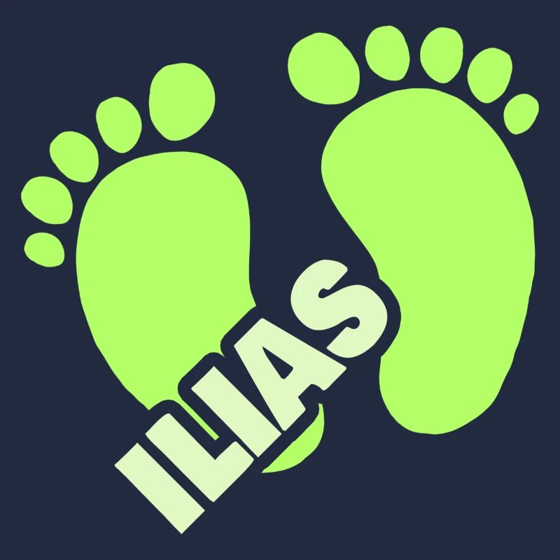 Empreinte bébé naissance Ilias