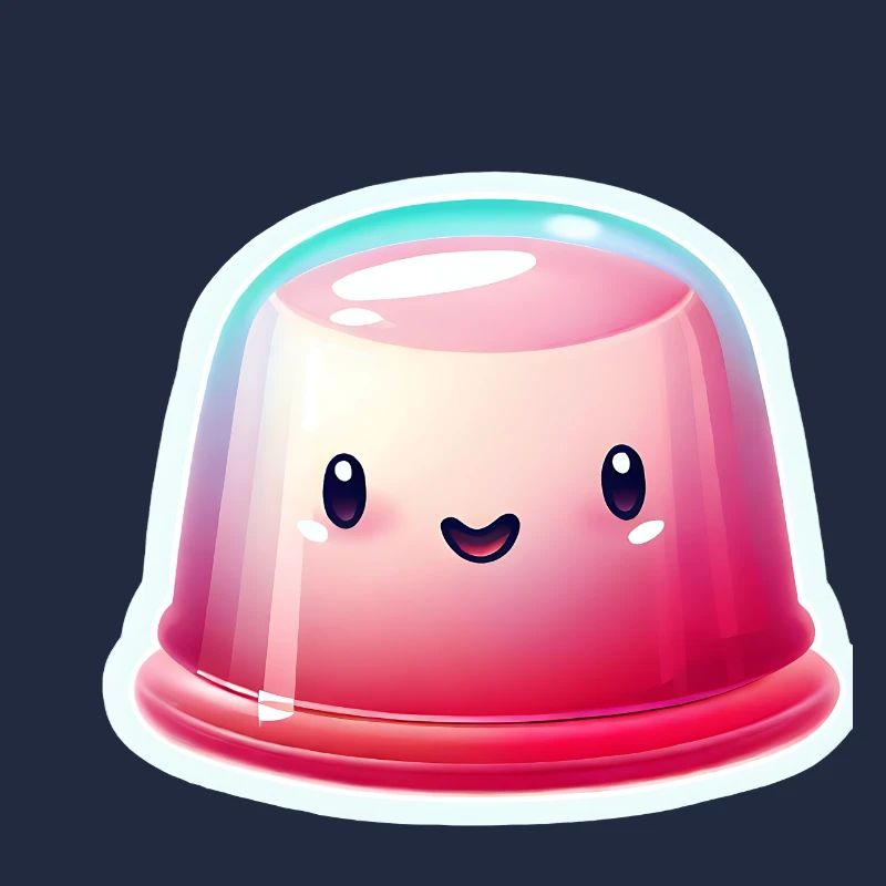 Pudding Wackelpudding Götterspeise Kawaii