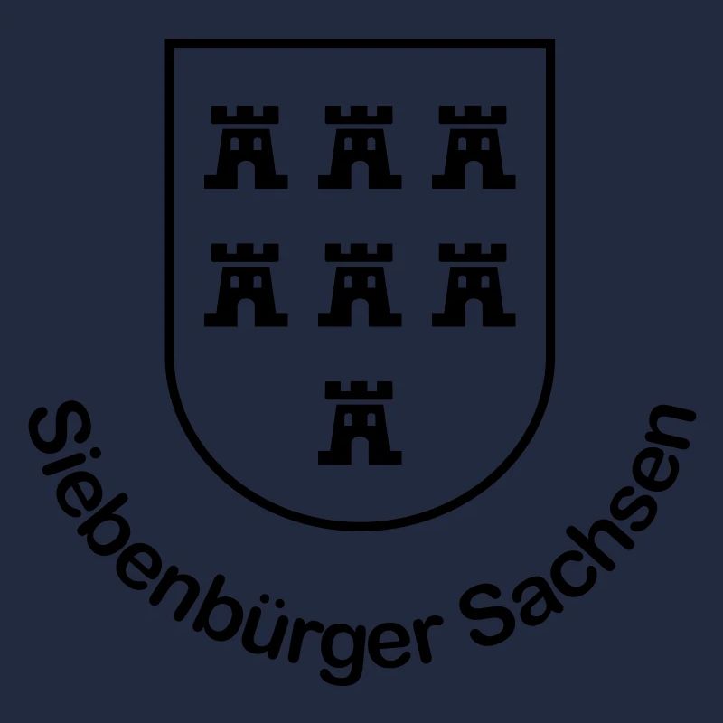 Wappen "Siebenbürger Sachsen" einfarbig