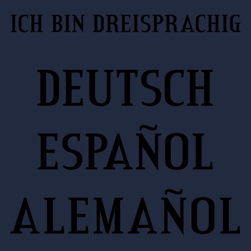 Spanier deutsch-spanisch alemanol Geschenk
